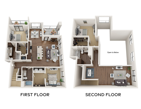 3 bed 3 bath A at The Residences at Galleria, Kansas